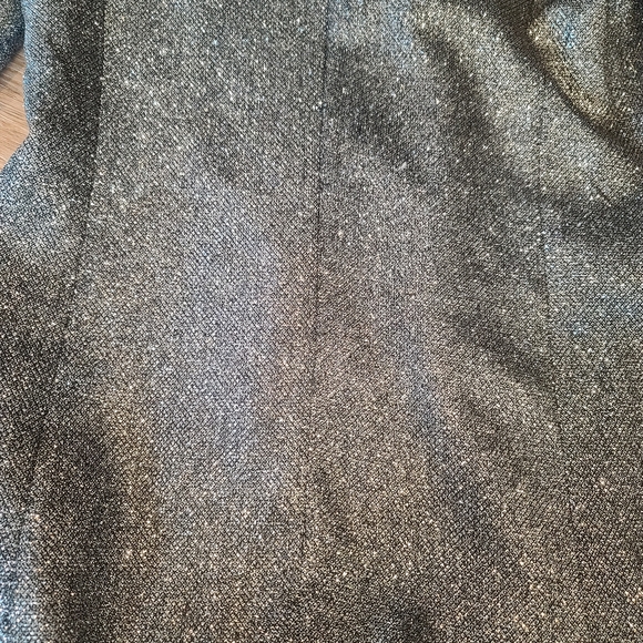 EUC fashion nova Silver Blazer with Black Lapel sz small - Picture 11 of 11